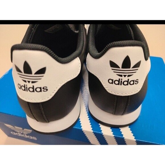 adidas Samoa J Youth Unisex  7 black white - Picture 4 of 7